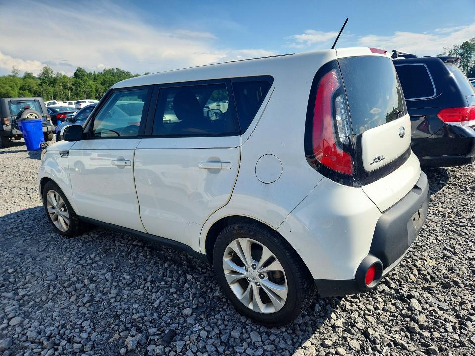 2015 Kia Soul VIN KNDJP3A59F7199674 COPART salvage auction — MECHANICAL, Pa - Cert Of Title, sold $700 on 2026-07-29 (photo 2)