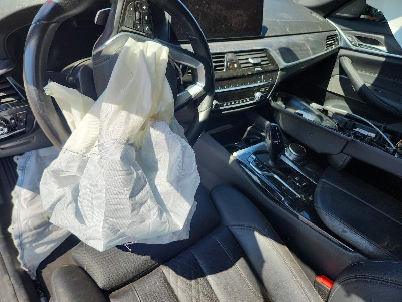 2022 BMW 5er VIN WBA73BJ03NWX52812 COPART salvage auction — SIDE, Co - Salvage Title, sold $12,600 on 2026-08-24 (photo 8)