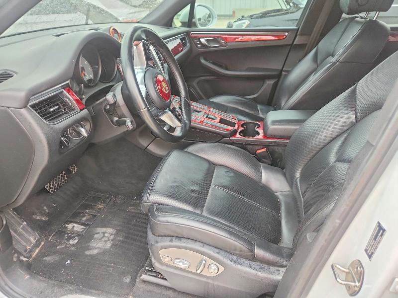 2016 Porsche Macan VIN WP1AB2A50GLB40643 COPART salvage auction — FRONT END, Ks - Cert Of Title-Salvage, sold $4,300 on 2026-08-23 (photo 7)