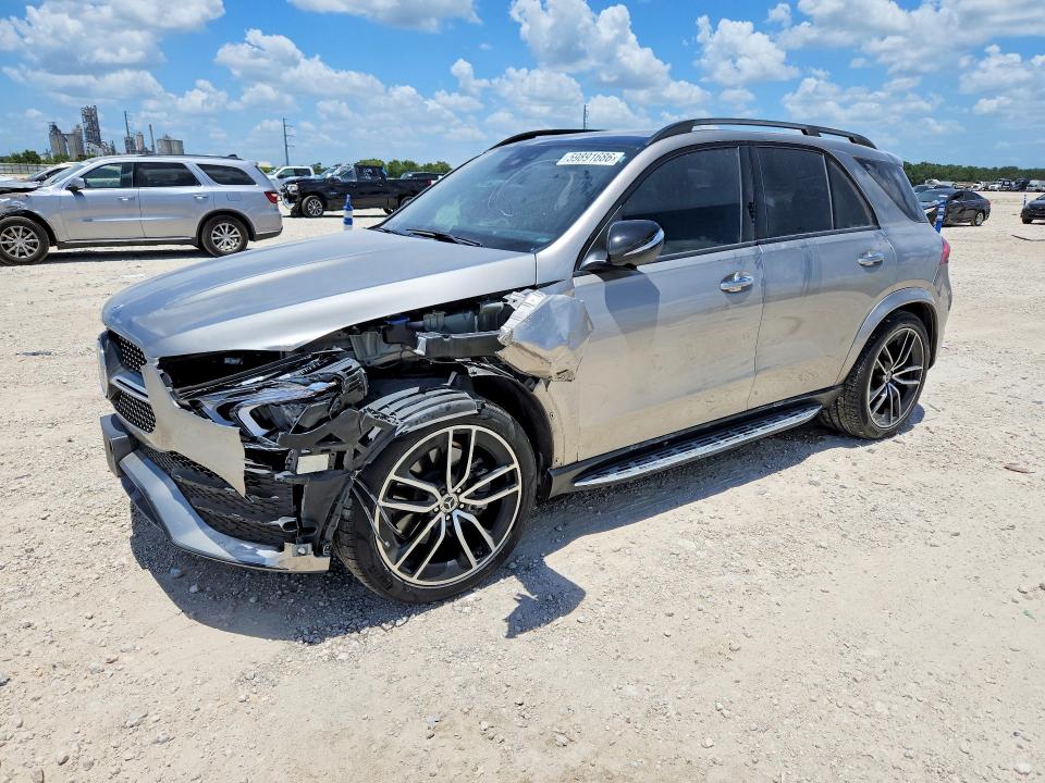 2023 Mercedes-benz Gle VIN 4JGFB5KB5PA943825 COPART salvage auction — FRONT END, Tx - Salvage Vehicle Title, sold $10,200 on 2026-07-30 (photo 1)