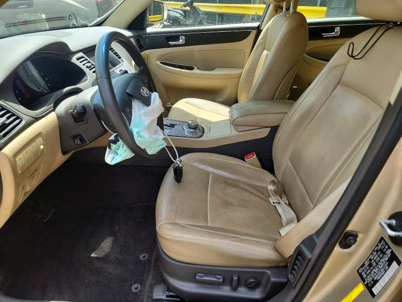 2011 Hyundai Genesis VIN KMHGC4DE3BU121616 COPART salvage auction — FRONT END, MD - CERT OF SALVAGE > 75% DAMAGE, sold $225 on 2026-07-17 (photo 7)
