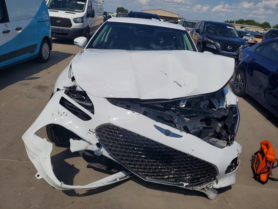 2026 Genesis G70 VIN KMTG14SC4TU173660 COPART salvage auction — FRONT END, TX - CERTIFICATE OF TITLE, sold $5,900 on 2026-07-15 (photo 5)