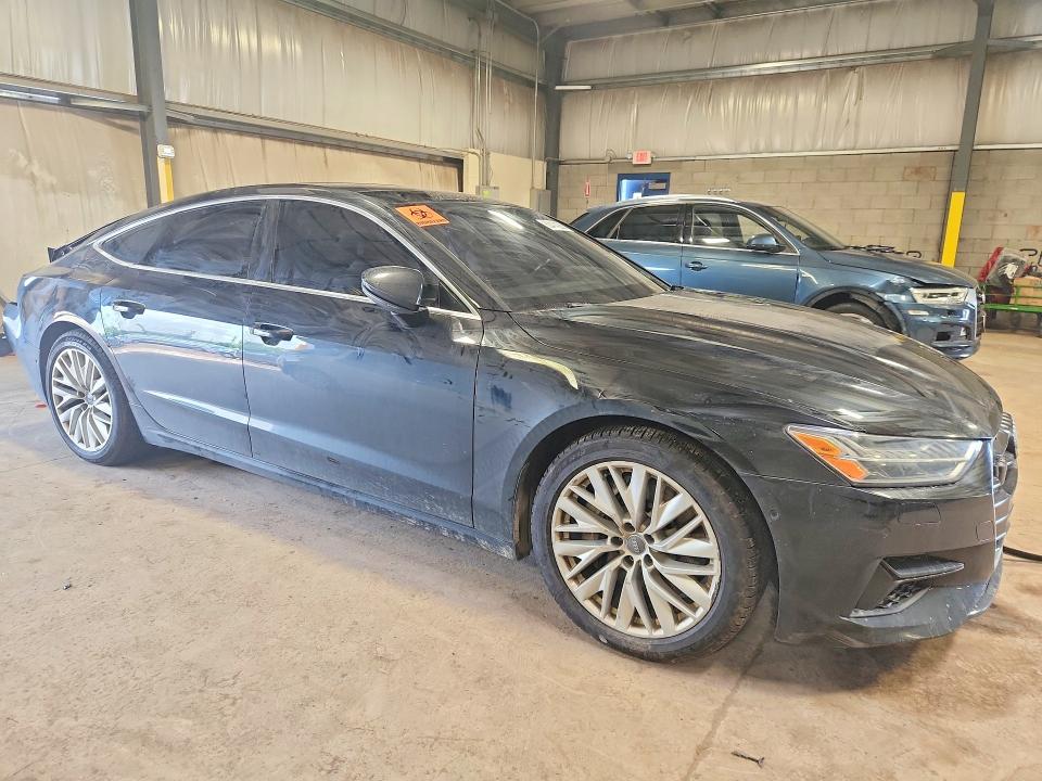 2019 Audi A7 VIN WAUR2AF24KN031836 COPART salvage auction — REAR END, Pa - Certificate Of Salvage, sold $10,400 on 2026-08-05 (photo 4)