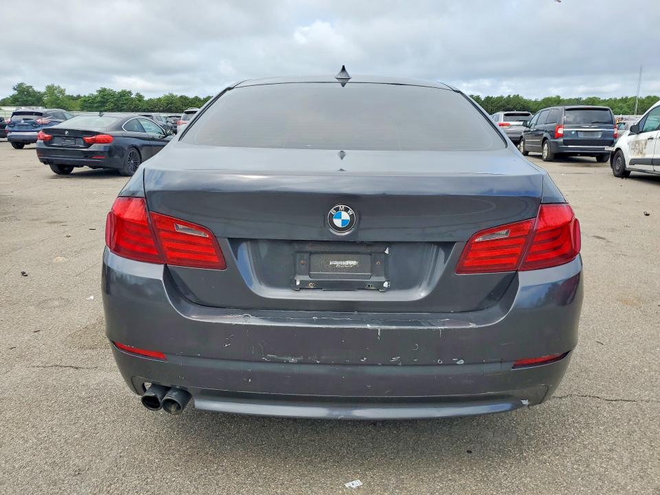 2012 BMW 5er VIN WBAXH5C50CDW08543 COPART salvage auction — FRONT END, Ny - Mv-907A Salvage Certificate, sold $450 on 2026-08-03 (photo 6)