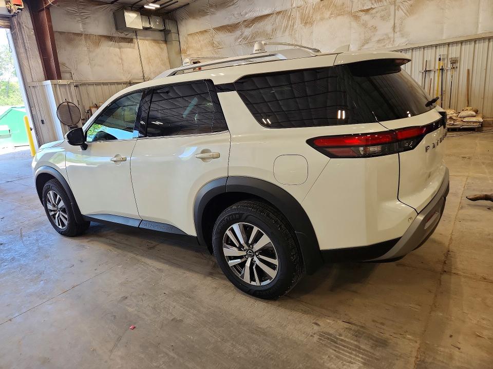 2022 Nissan Pathfinder VIN 5N1DR3CC9NC206207 COPART salvage auction — UNDERCARRIAGE, Salvage Title, sold $9,000 on 2026-07-22 (photo 2)
