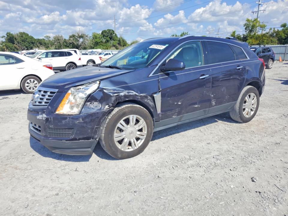 2016 Cadillac Srx VIN 3GYFNBE36GS577543 COPART salvage auction — FRONT END, Fl - Cert Of Title Slvg Rebuildable, sold $800 on 2026-07-31 (photo 1)