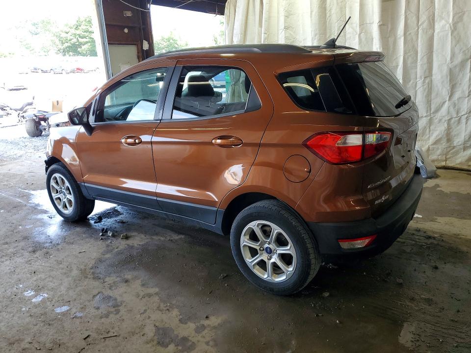 2019 Ford Ecosport VIN MAJ6S3GL8KC262121 COPART salvage auction — FRONT END, PA - CERTIFICATE OF SALVAGE, sold $1,150 on 2026-07-23 (photo 2)