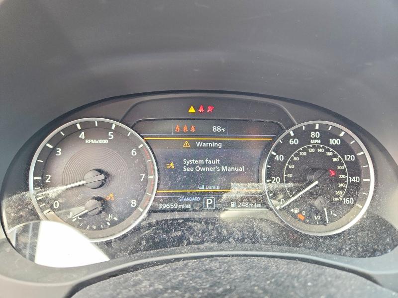 2023 Infiniti Qx55 VIN 3PCAJ5JR6PF115578 COPART salvage auction — SIDE, TX - SALVAGE VEHICLE TITLE (P), sold $7,700 on 2026-08-21 (photo 9)