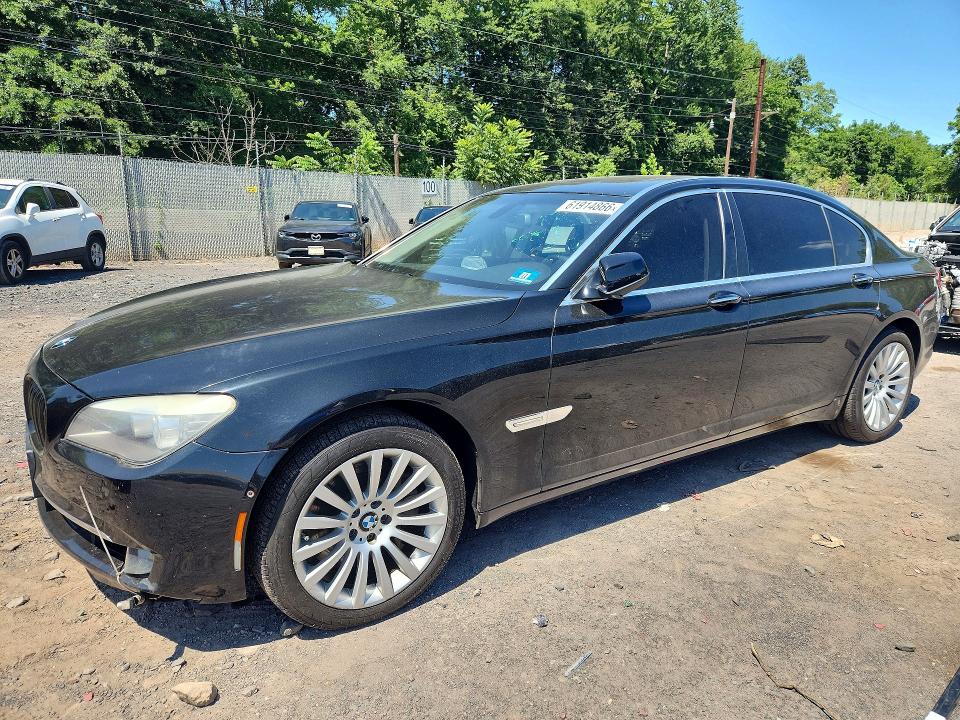2009 BMW 7 series VIN WBAKB83559CY61143 COPART salvage auction — MECHANICAL, Pa - Certificate Of Salvage, sold $15 on 2026-08-03 (photo 1)