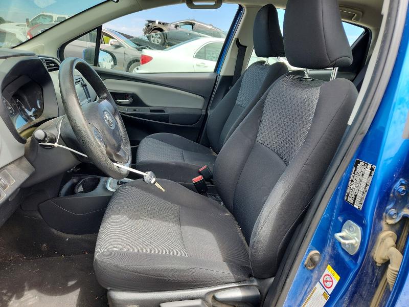 2015 Toyota Yaris VIN VNKKTUD35FA017995 COPART salvage auction — FRONT END, Ca - Salvage Certificate, sold $60 on 2026-07-28 (photo 7)
