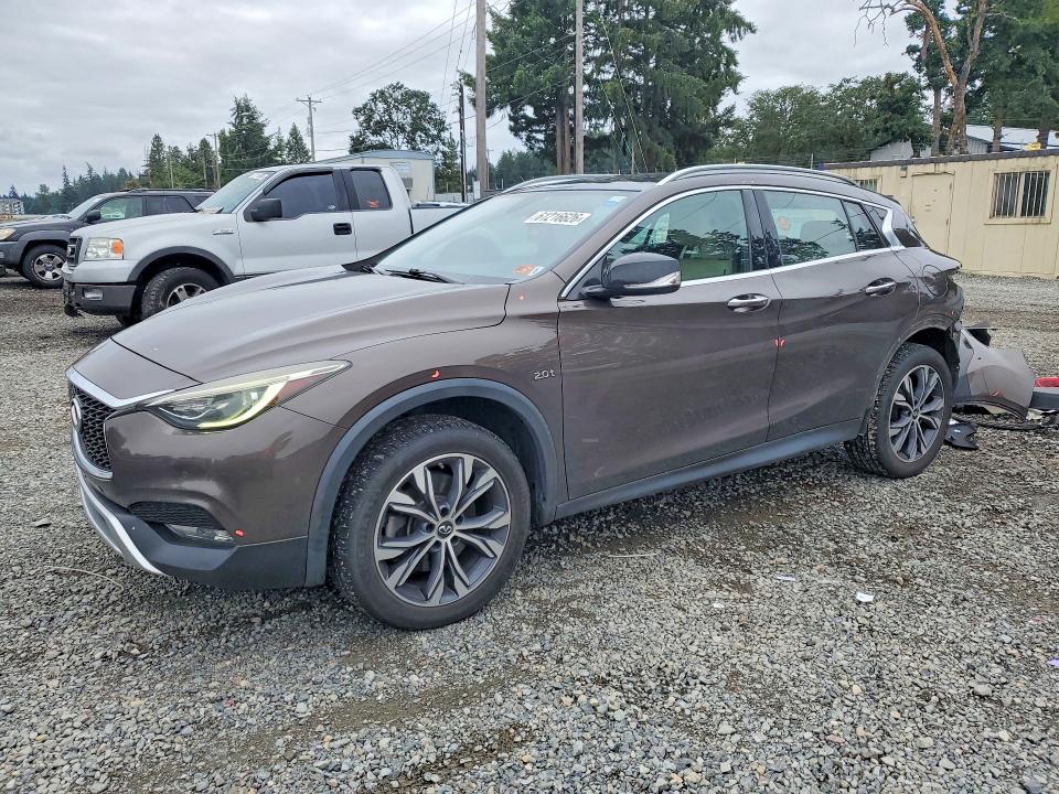 2017 Infiniti Qx30 VIN SJKCH5CR2HA017205 COPART salvage auction — REAR END, Wa - Bill Of Sale, sold $2,000 on 2026-07-24 (photo 1)