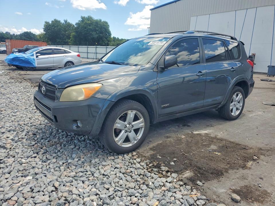 2007 Toyota Rav 4 VIN JTMBD32V675096768 COPART salvage auction — REAR END, Fl - Cert Of Title Slvg Rebuildable, sold $825 on 2026-07-22 (photo 1)