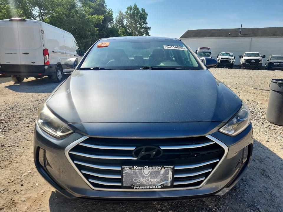 2018 Hyundai Elantra VIN 5NPD84LF9JH256384 COPART salvage auction — MECHANICAL, Oh - Certificate Of Title, sold $1,650 on 2026-07-24 (photo 5)