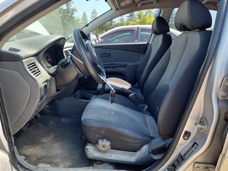 2011 Kia Rio VIN KNADH5B34B6839452 COPART salvage auction — REAR END, ON - PERMIT SALVAGE, sold $250 on 2026-07-16 (photo 7)