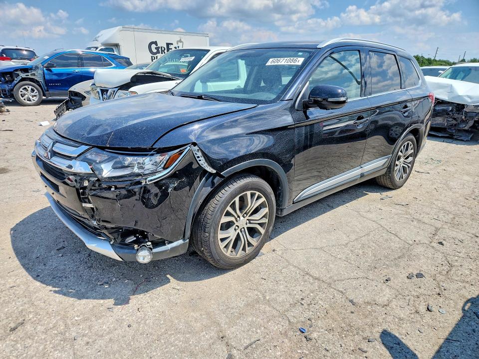 2018 Mitsubishi Outlander VIN JA4AZ3A32JZ001470 COPART salvage auction — FRONT END, IN - CERTIFICATE OF TITLE (P), sold $4,000 on 2026-07-24 (photo 1)