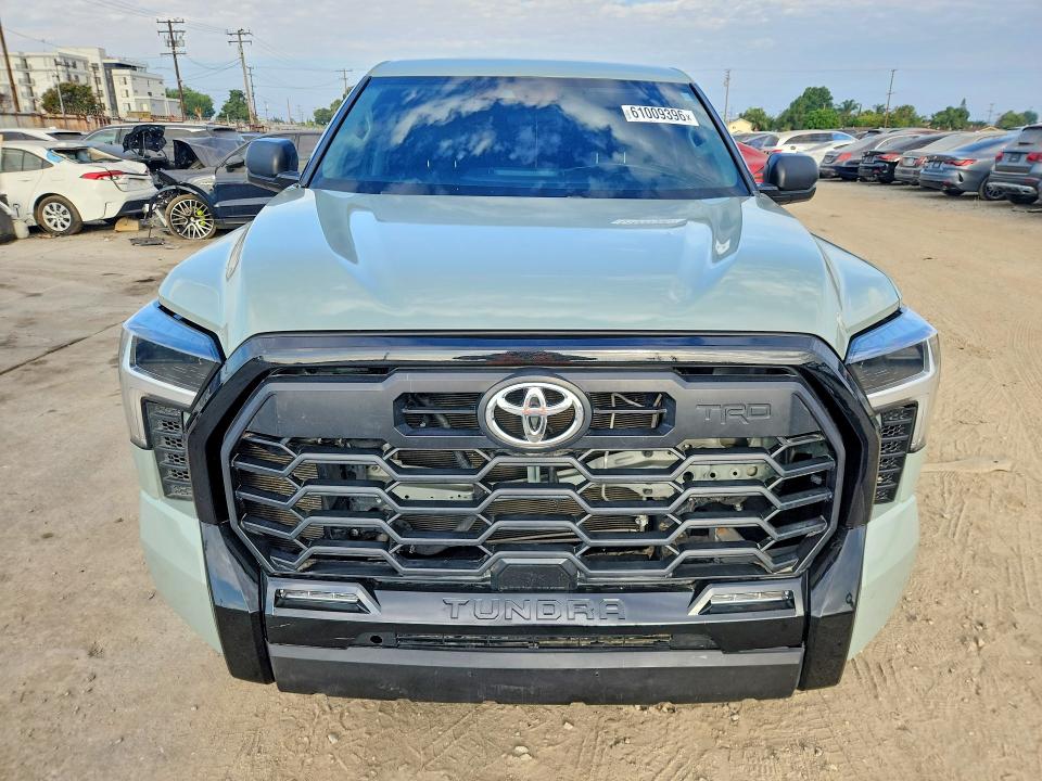 2022 Toyota Tundra VIN 5TFLA5DB5NX035523 COPART salvage auction — FRONT END, Ca - Salvage Certificate, sold $16,300 on 2026-07-20 (photo 5)