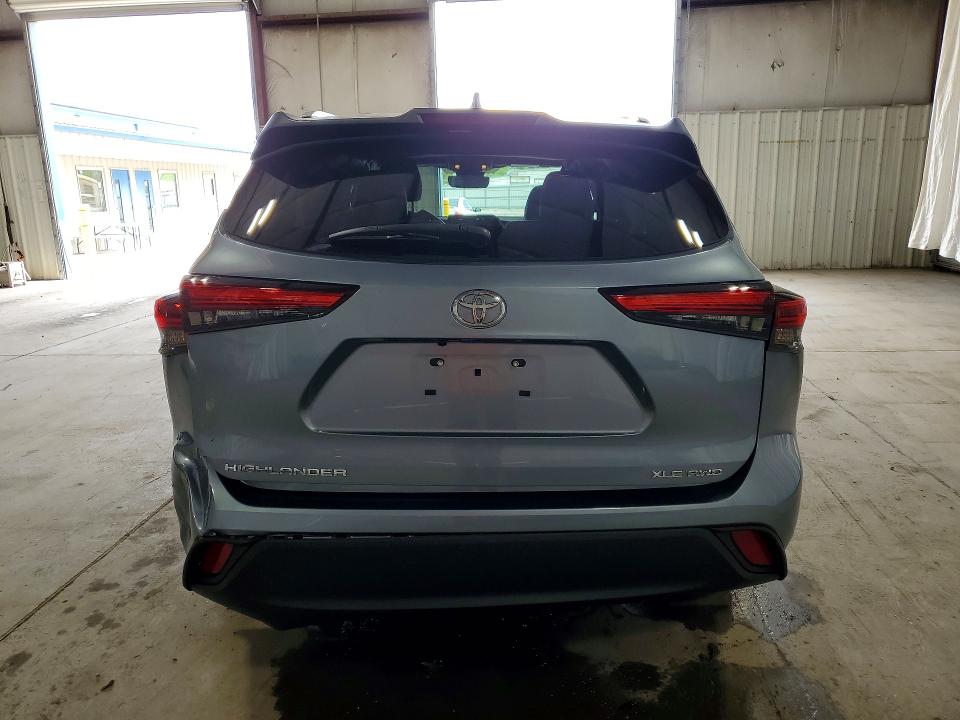 2022 Toyota Highlander VIN 5TDGZRBH4NS225280 COPART salvage auction — SIDE, Ny - Mv-907A Salvage Certificate, sold $13,000 on 2026-07-27 (photo 6)