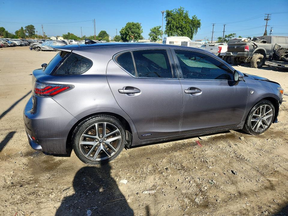2015 Lexus Ct VIN JTHKD5BH0F2226113 COPART salvage auction — FRONT END, Salvage Title, sold $3,050 on 2026-07-23 (photo 3)