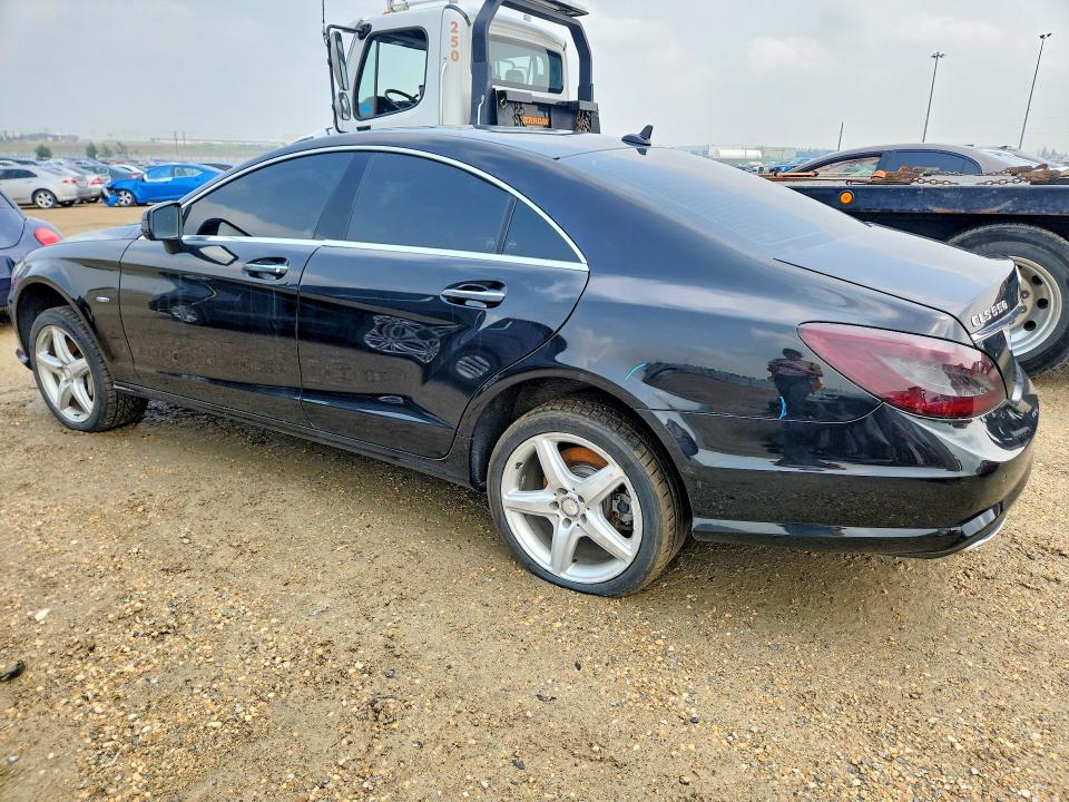 2012 Mercedes-benz Cls-klasse VIN WDDLJ9BB7CA021784 COPART salvage auction — VANDALISM, Ab - Bos - Salvage, sold $125 on 2026-07-30 (photo 2)