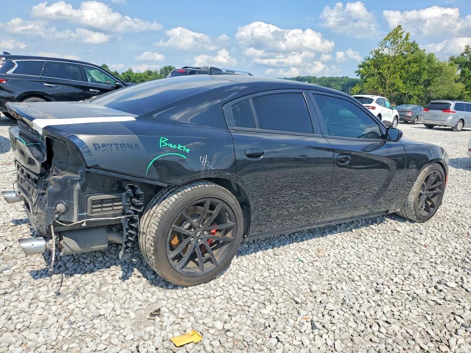 2022 Dodge Charger VIN 2C3CDXGJ0NH163747 COPART salvage auction — REAR END, Salvage Title, sold $18,200 on 2026-08-31 (photo 3)