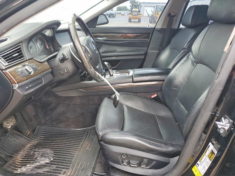 2009 BMW 7 series VIN WBAKA83509CY33950 COPART salvage auction — FRONT END, OK - CERTIFICATE OF TITLE, sold $100 on 2026-07-28 (photo 7)