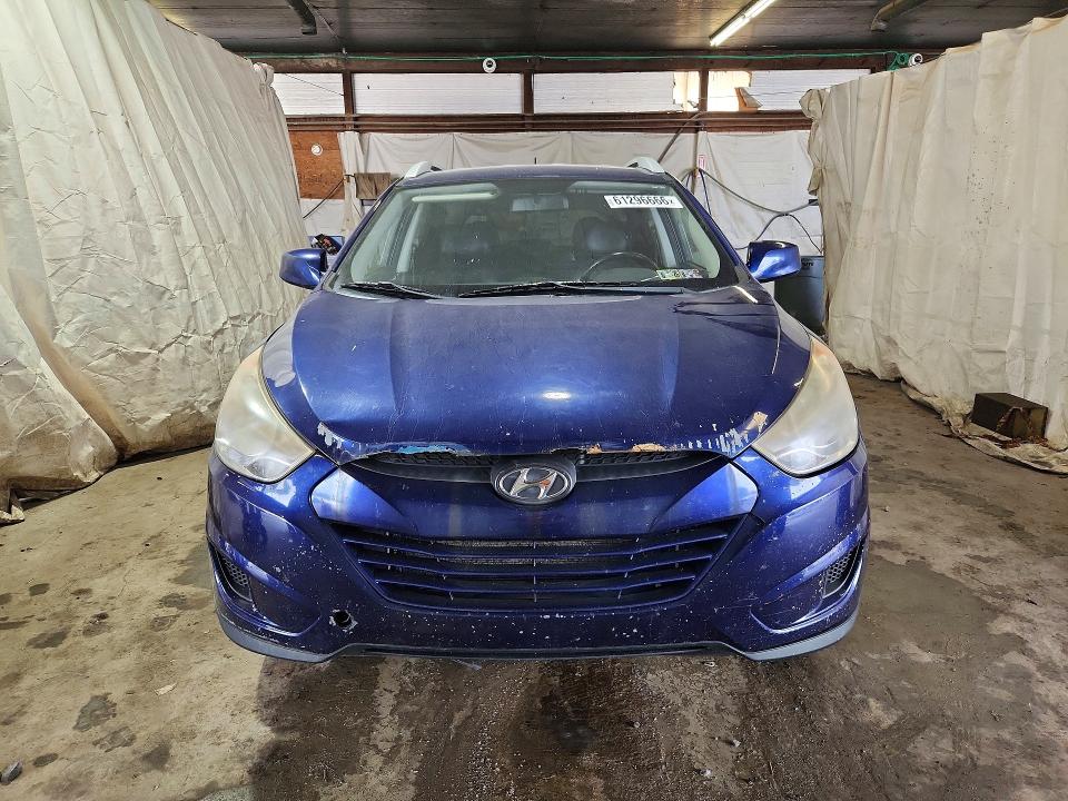 2011 Hyundai Tucson VIN KM8JUCAC8BU205401 COPART salvage auction — FRONT END, Pa - Cert Of Title, sold $950 on 2026-07-24 (photo 5)