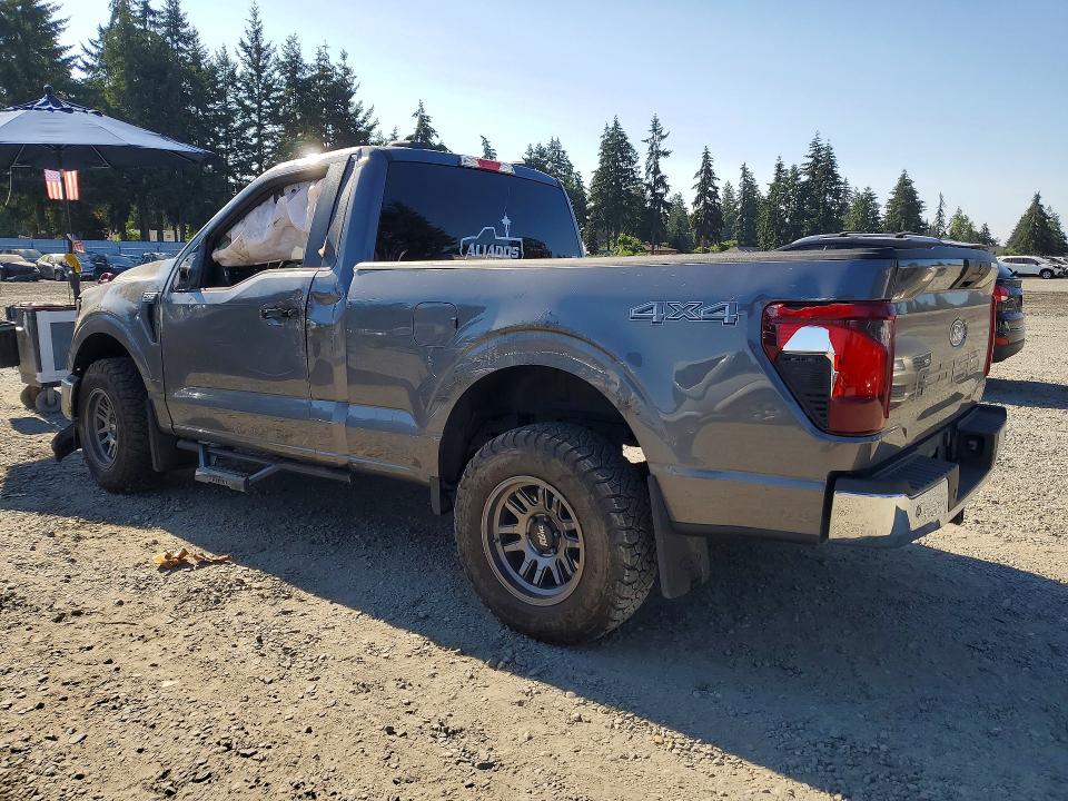 2024 Ford F-150 VIN 1FTMF1L52RKD41107 COPART salvage auction — FRONT END, Wa - Bill Of Sale, sold $16,600 on 2026-07-31 (photo 2)