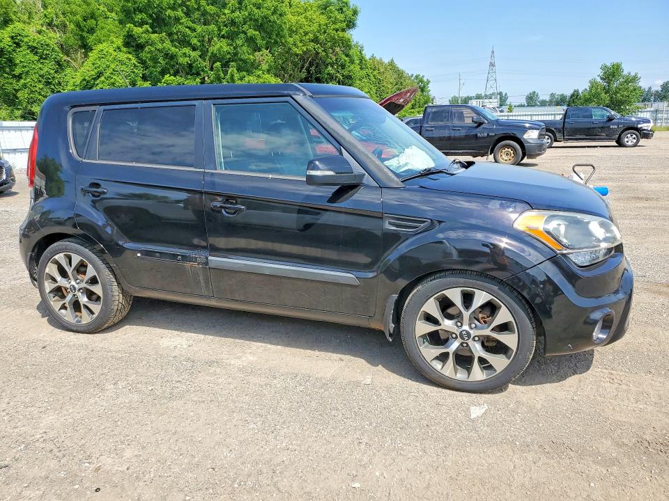 2012 Kia Soul VIN KNDJT2A69C7459386 COPART salvage auction — FRONT END, ON - PERMIT NO BRAND - UNFIT, sold $625 on 2026-07-28 (photo 4)
