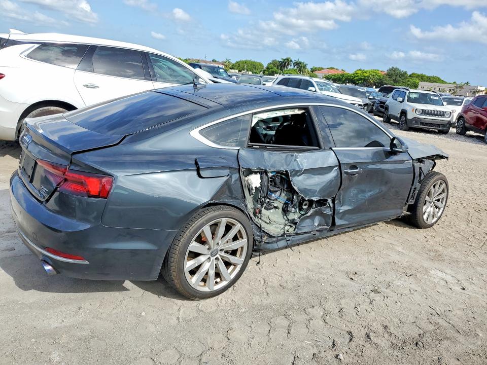 2018 Audi A5 VIN WAUBNCF54JA036068 COPART salvage auction — FRONT END, Ms - Certificate Of Title, sold $275 on 2026-07-28 (photo 3)