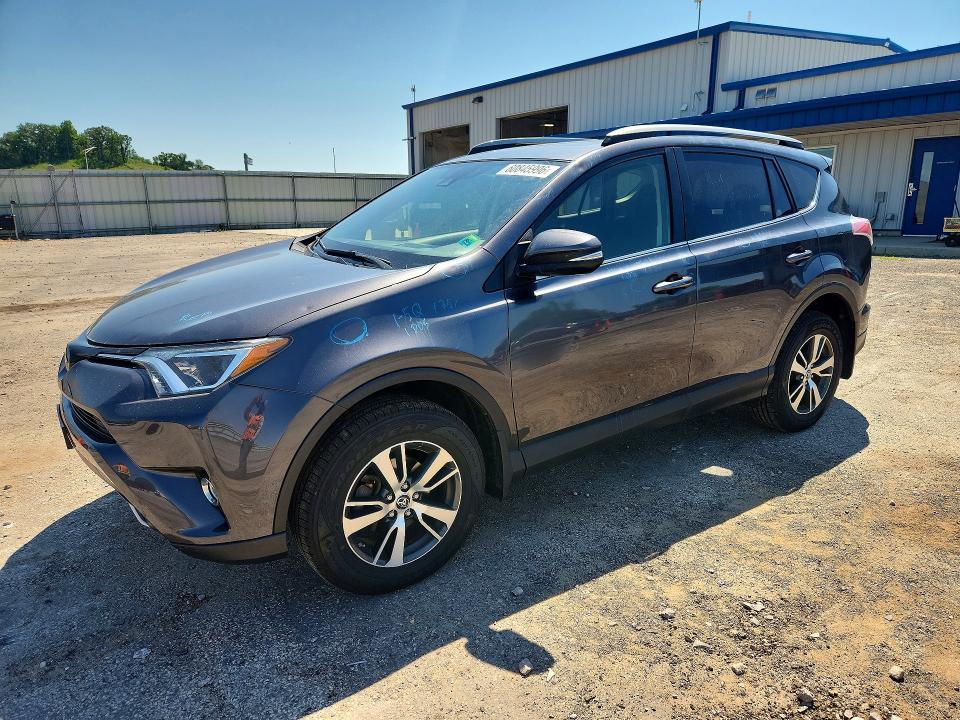 2018 Toyota Rav 4 VIN JTMRFREV4JJ242722 COPART salvage auction — HAIL, WI - CERTIFICATE OF TITLE, sold $2,050 on 2026-07-21 (photo 1)