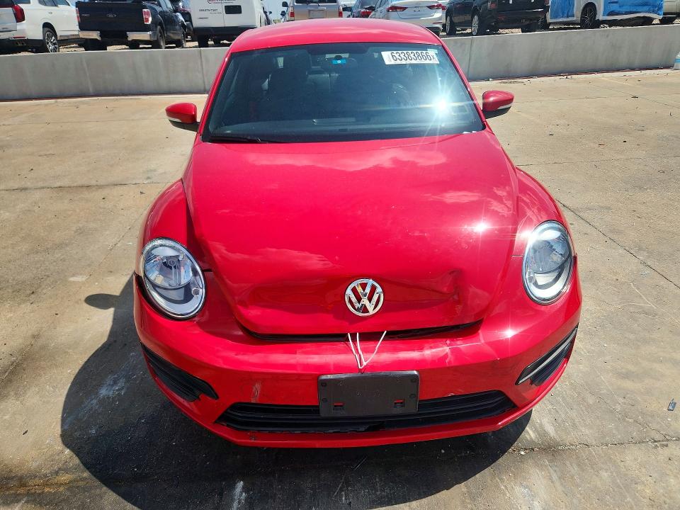 2019 Volkswagen Beetle VIN 3VWFD7AT4KM710810 COPART salvage auction — FRONT END, Salvage Title, sold $4,350 on 2026-09-10 (photo 5)