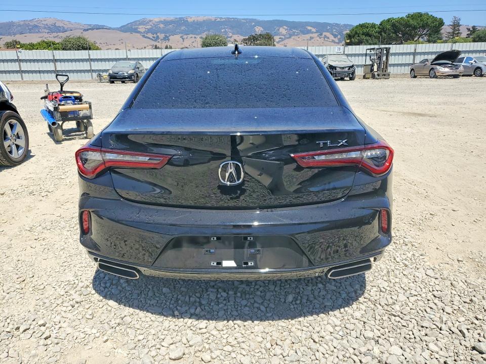 2023 Acura Tlx VIN 19UUB5F41PA004874 COPART salvage auction — VANDALISM, Ca - Salvage Certificate, sold $13,600 on 2026-07-28 (photo 6)