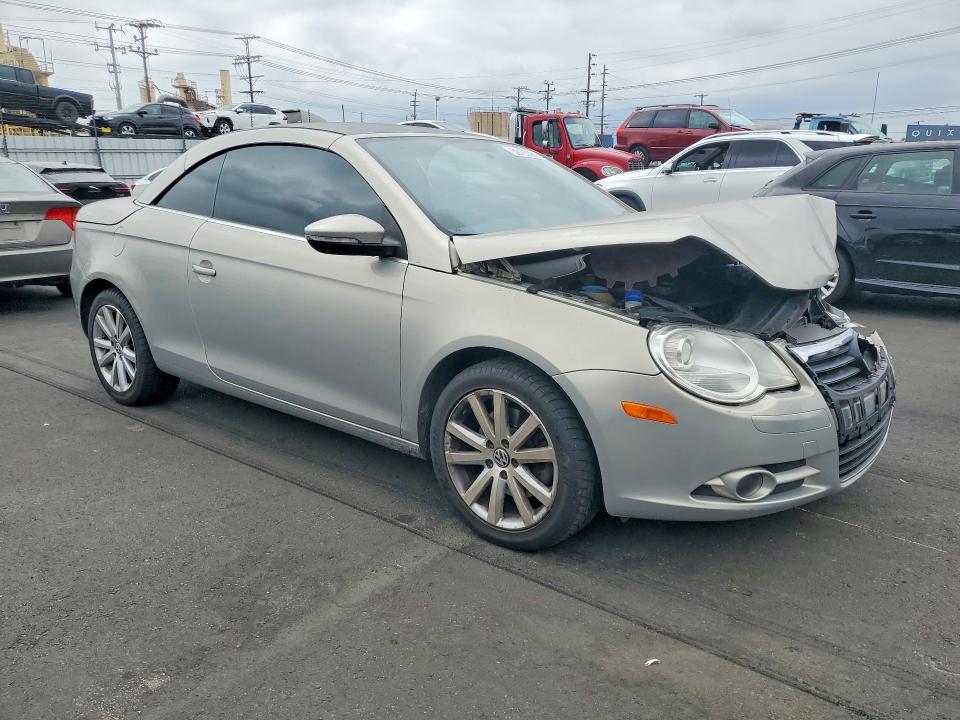 2009 Volkswagen Eos VIN WVWBA71F69V008122 COPART salvage auction — FRONT END, CA - SALVAGE CERTIFICATE, sold $250 on 2026-07-22 (photo 4)