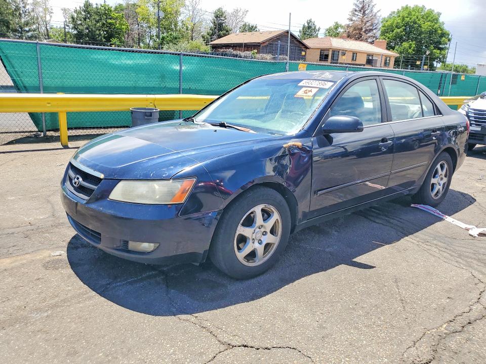 2006 Hyundai Sonata VIN KMHEU46C76A121268 COPART salvage auction — SIDE, Co - Public - Salvage Title, sold $425 on 2026-07-14 (photo 1)