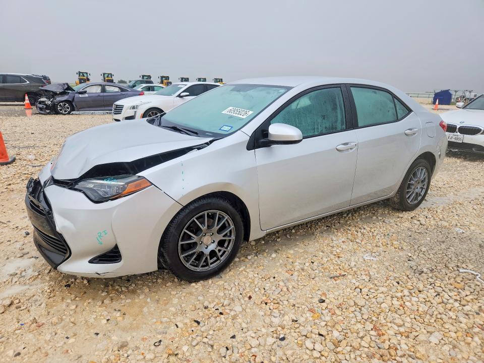 2017 Toyota Corolla VIN 5YFBURHE8HP710878 COPART salvage auction — FRONT END, Tx - Salvage Vehicle Title, sold $2,650 on 2026-07-16 (photo 1)