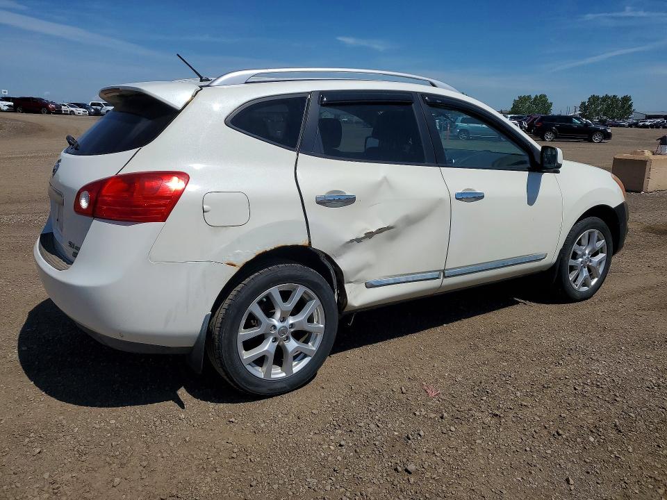 2012 Nissan Rogue sport VIN JN8AS5MV1CW378352 COPART salvage auction — REAR END, AB - BOS - SALVAGE, sold $225 on 2026-07-14 (photo 3)