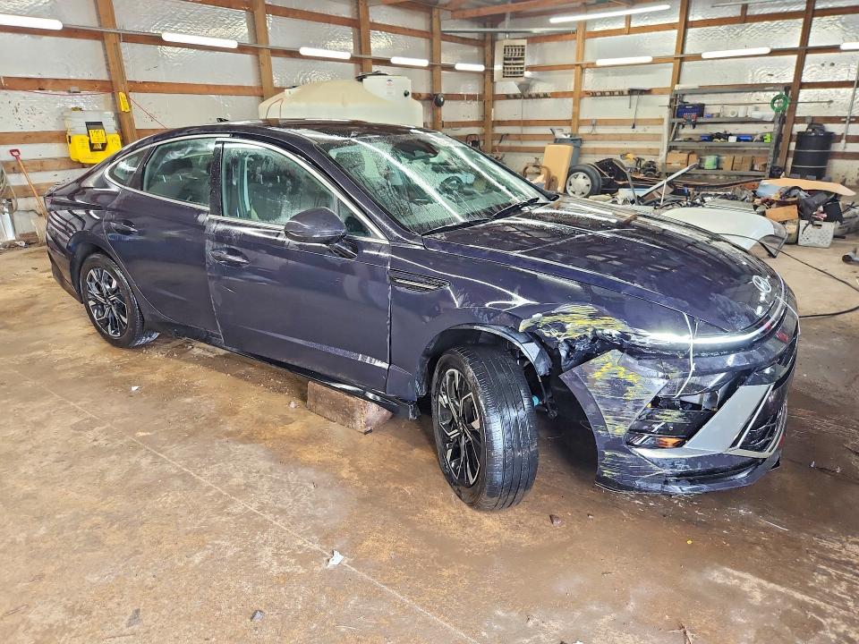 2025 Hyundai Sonata VIN KMHL64JAXSA450001 COPART salvage auction — FRONT END, FL - CERTIFICATE OF DESTRUCTION (P), sold $7,100 on 2026-07-20 (photo 4)
