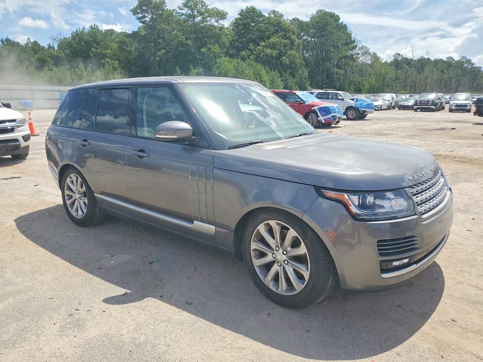 2015 Land rover RANGE ROVER VIN SALGS2VFXFA220498 COPART salvage auction — MINOR DENT/SCRATCHES, Sc - Certificate Of Title, sold $2,950 on 2026-07-27 (photo 4)