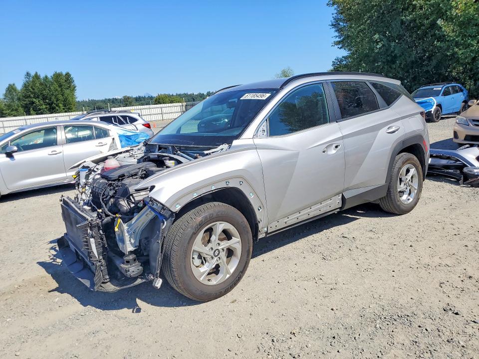2024 Hyundai Tucson VIN KM8JBCDE0RU278467 COPART salvage auction — FRONT END, WA - BILL OF SALE, sold $3,600 on 2026-07-27 (photo 1)