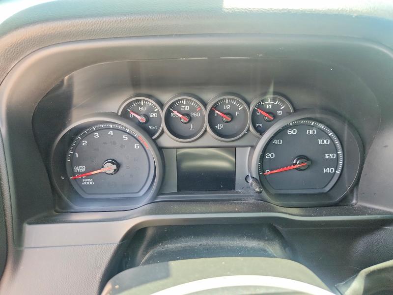 2021 Chevrolet Silverado VIN 1GCRWBEK9MZ367377 COPART salvage auction — SIDE, Tx - Certificate Of Title (P), sold $8,800 on 2026-07-30 (photo 9)