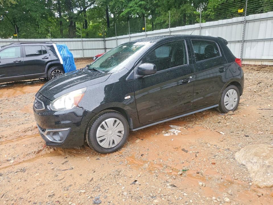 2017 Mitsubishi Mirage VIN ML32A3HJ6HH011007 COPART salvage auction — REAR END, Ga - Cert Of Title-Salvage, sold $925 on 2026-08-25 (photo 1)