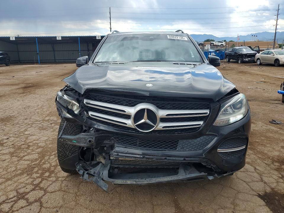 2016 Mercedes-benz Gle VIN 4JGDA5HB3GA700225 COPART salvage auction — FRONT END, Co - Salvage Title, sold $5,100 on 2026-08-03 (photo 5)