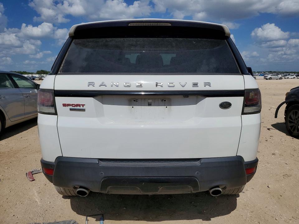 2015 Land rover Range rover sport VIN SALWR2TF7FA506304 COPART salvage auction — MINOR DENT/SCRATCHES, TX - CERTIFICATE OF TITLE (P), sold $4,550 on 2026-07-30 (photo 6)