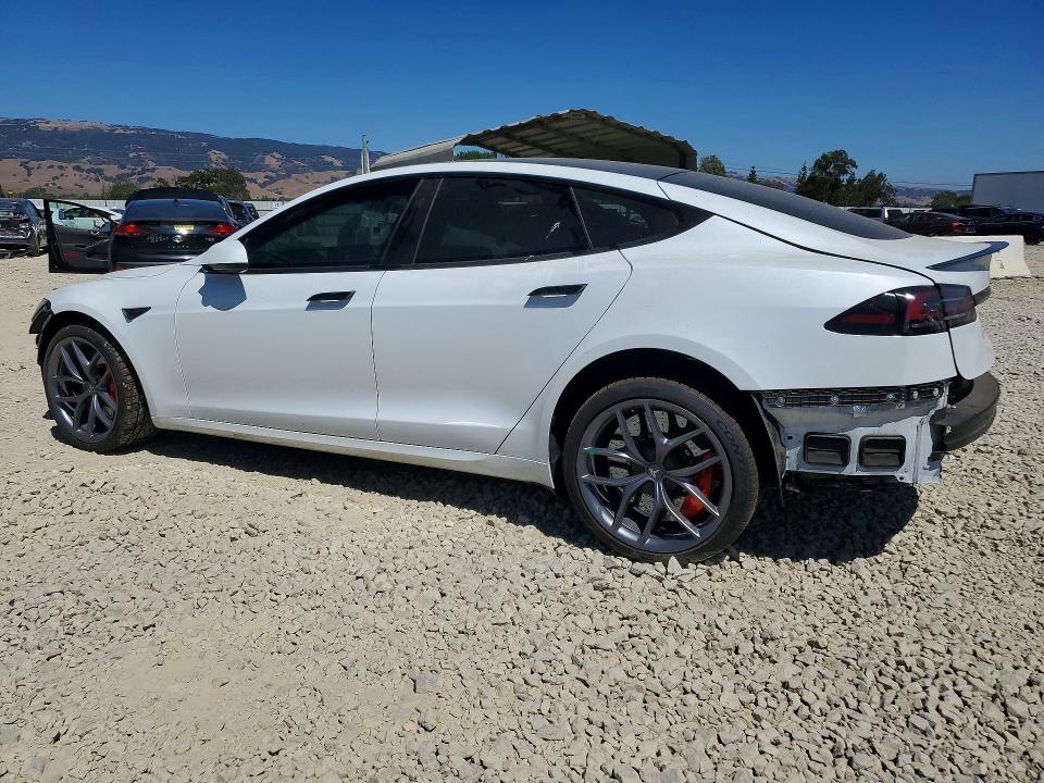2022 Tesla Model s VIN 5YJSA1E63NF484019 COPART salvage auction — FRONT END, Ca - Salvage Certificate, sold $60 on 2026-07-30 (photo 2)