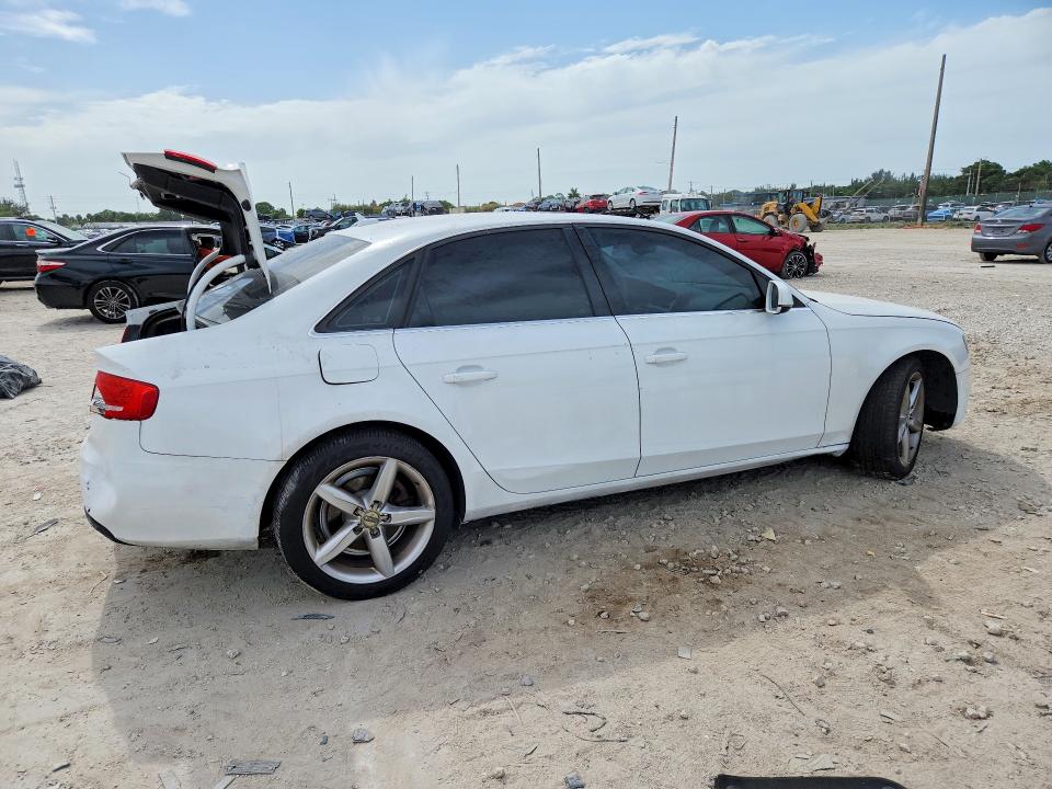 2011 Audi A4 VIN WAUEFAFLXBN039449 COPART salvage auction — REAR END, FL - CERT OF TTL-REBUILT&SLVG RBLD, sold $250 on 2026-07-30 (photo 3)