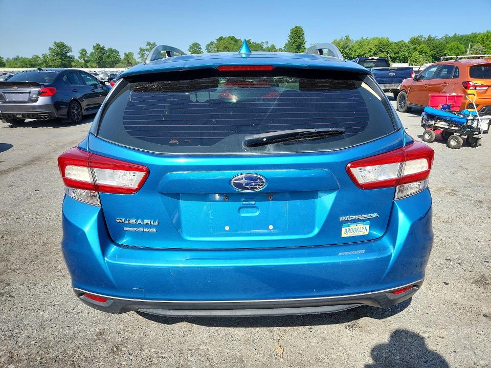 2019 Subaru VIN 4S3GTAC67K3716374 COPART salvage auction — MINOR DENT/SCRATCHES, Ny - Certificate Of Title, sold $3,600 on 2026-07-23 (photo 6)