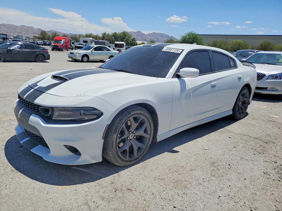 2019 Dodge Charger VIN 2C3CDXCT7KH738090 — COPART salvage auction photo