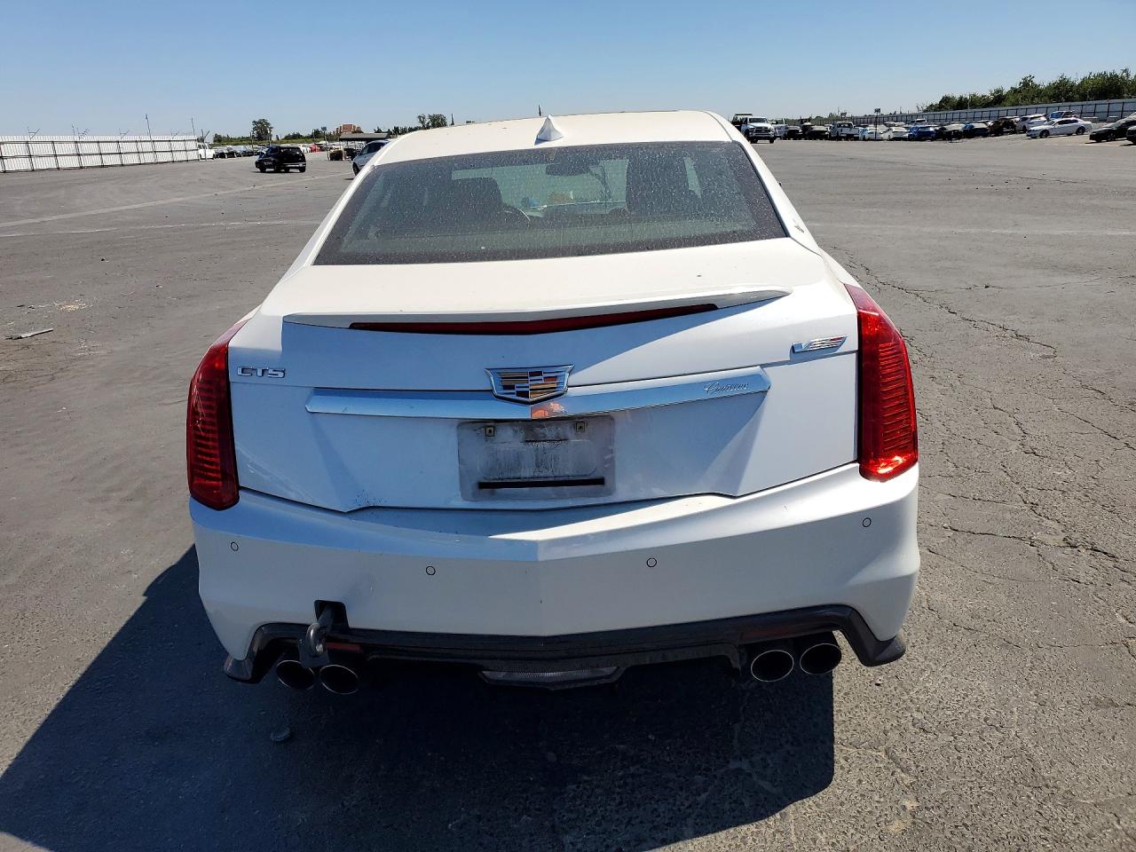 2016 Cadillac Cts VIN 1G6A15S63G0169281 COPART salvage auction — Front End, CA - SALVAGE CERTIFICATE, sold $24,300 on 2026-08-03 (photo 6)
