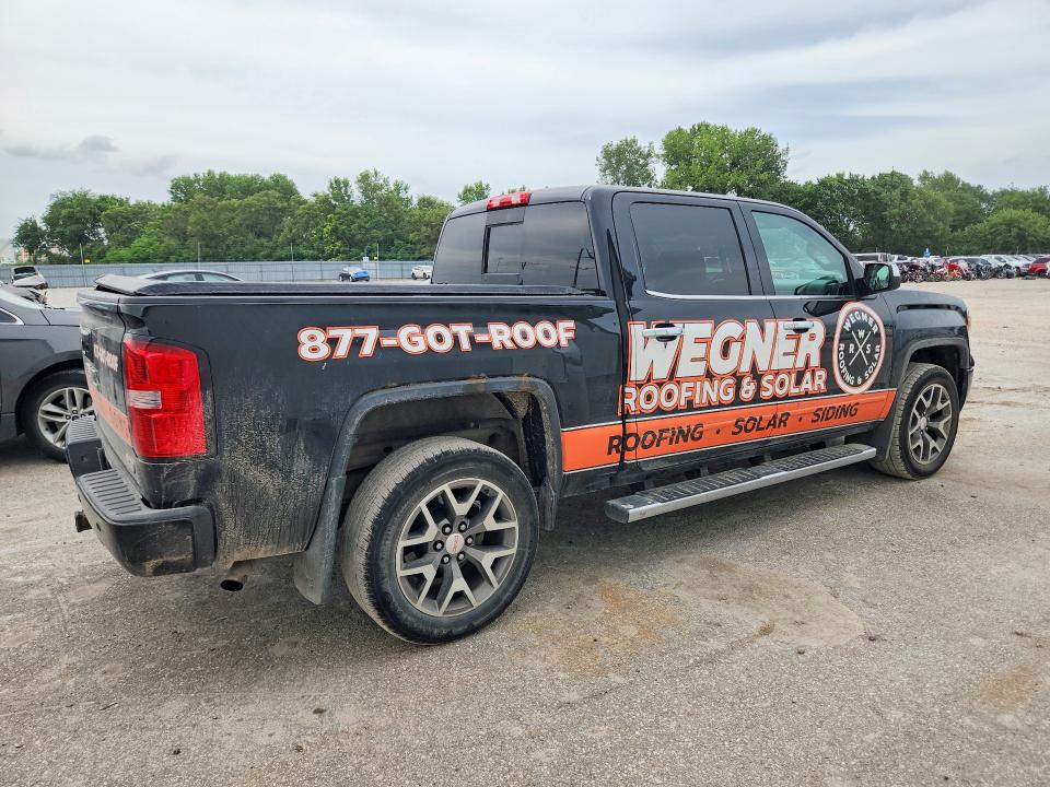 2014 Gmc SIERRA VIN 3GTU2VEC9EG201569 COPART salvage auction — HAIL, IA - CERT OF TITLE-SALVAGE TITLE, sold $7,800 on 2026-08-21 (photo 3)