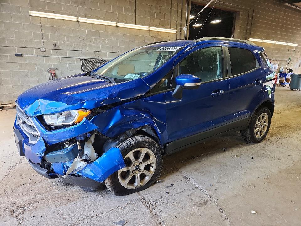 2020 Ford Ecosport VIN MAJ6S3GL1LC346525 COPART salvage auction — FRONT END, Ny - Mv-907A Salvage Certificate, sold $575 on 2026-07-20 (photo 1)